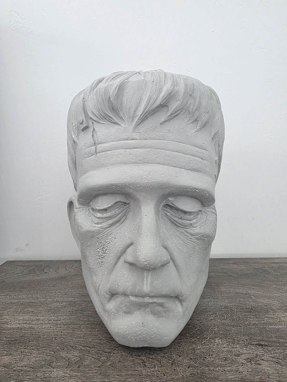 Viral Frankenstein Head Bust Sculpture New